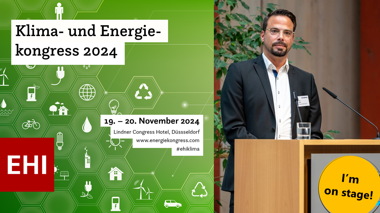 René Ohm hält Vortrag auf Klima- und Energiekongress 2024